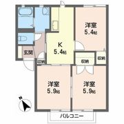 エクセルハイムの間取り画像
