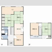 三津屋戸建の間取り画像