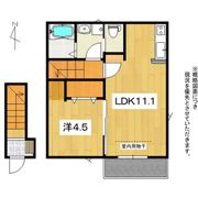 トホム小原田Bの間取り画像