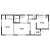 飾磨区阿成戸建の間取り画像