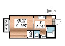 シャトルサンフジの間取り画像