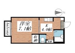 シャトルサンフジの間取り画像