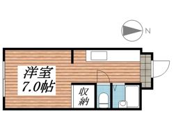 シャトルサンS・Bの間取り画像