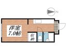 シャトルサンS・Bの間取り画像