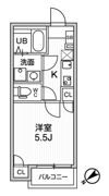 T’s Cuoreお花茶屋の間取り画像