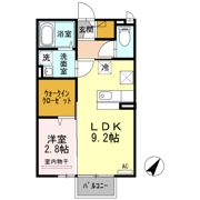 マリオン Ⅱの間取り画像