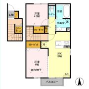ショコラの間取り画像