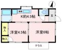 太田貸家の間取り画像