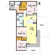 Hama L’Atrium（ハマ・ル・アトリウム）の間取り画像