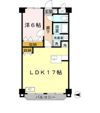 双輪建物第一コーポの間取り画像