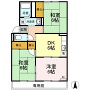 オークス金子 A棟の間取り画像