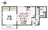 プリマベーラ中瀬の間取り画像