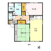 プレミール姶良 A棟の間取り画像