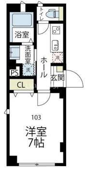 クリザンテム中幸町の間取り画像