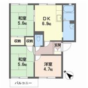 ガーデンハイツ緑ケ丘Cの間取り画像