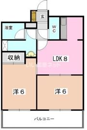 ラフィネエスパースの間取り画像