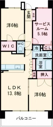 グーディッシュ村上の間取り画像