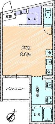 シーンプラス小田急相模原EASTの間取り画像