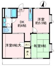レジデンスアゼリアAの間取り画像