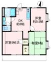 レジデンスアゼリアAの間取り画像