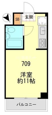 ダイアパレス鶴見第弐の間取り画像