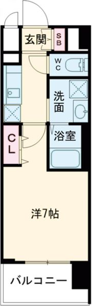 ベラジオ雅び烏丸十条の間取り画像
