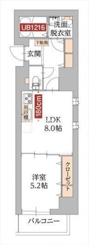 ロッソ ペレンネの間取り画像