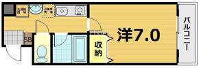 サンロイヤル五条の間取り画像