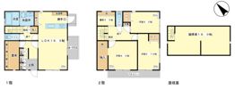 御立西3丁目戸建の間取り画像