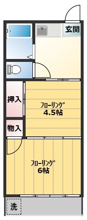 メゾングリーンヒルの間取り画像