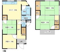 宮上町1丁目戸建の間取り画像