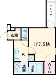 フジパレス豊里中央公園Ⅱ番館の間取り画像
