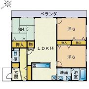 エスポワールの間取り画像