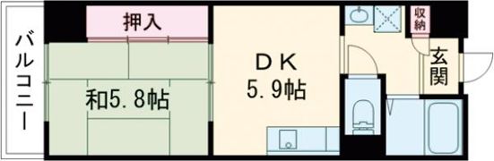フェニーチェⅡの間取り画像