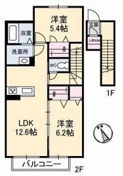 ラーガハウス 茶屋町の間取り画像