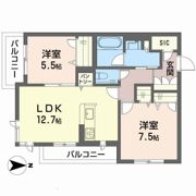 シャーメゾン カーサ レジオの間取り画像