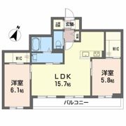 ヴェルデマーレの間取り画像
