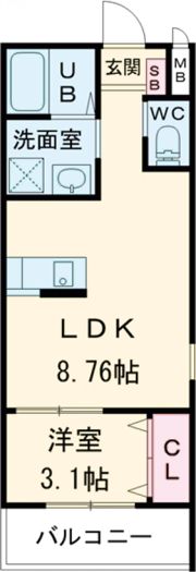 GAZELLE NOAH尼崎次屋の間取り画像