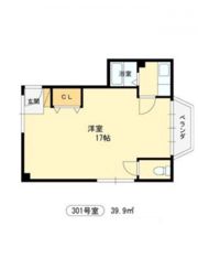 京田ビルの間取り画像