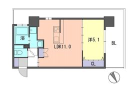 F・PARC GRANDMARK天神の間取り画像