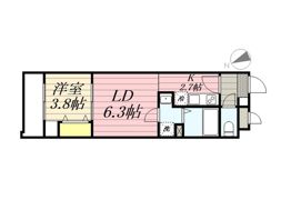 Cherim香住ケ丘の間取り画像