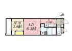 Cherim香住ケ丘の間取り画像