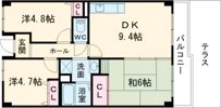 サントナーレ勧学の間取り画像