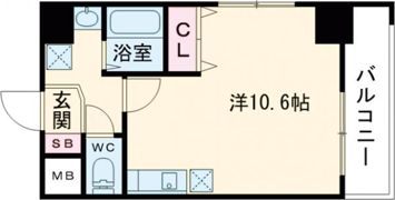 ミラージュ大津京の間取り画像