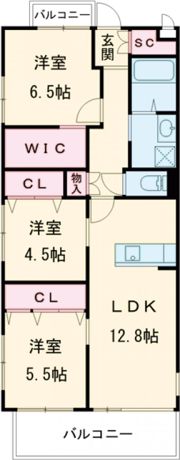アルテマイスター潮見の間取り画像