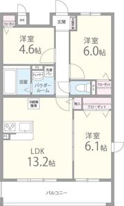 サンヴィラ24の間取り画像