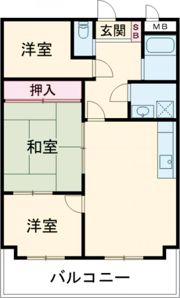 メゾン下沢の間取り画像