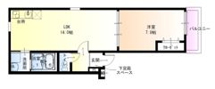フジパレス湊駅東の間取り画像