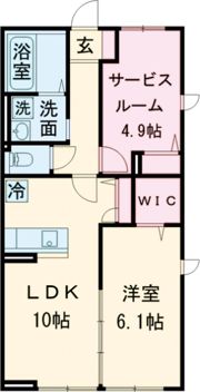 ハイムメゾン新狭山Aの間取り画像