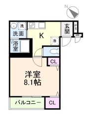 フジパレス高石綾園の間取り画像